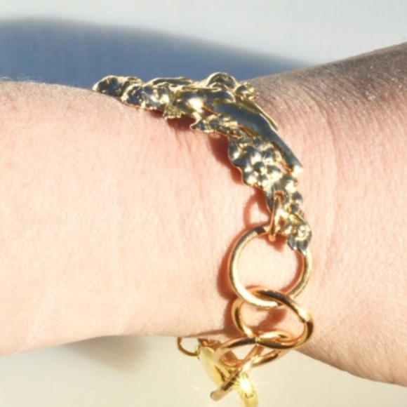 Cherub Angel Cupid Bracelet Chain Art Nouveau Boho - Picture 2 of 5